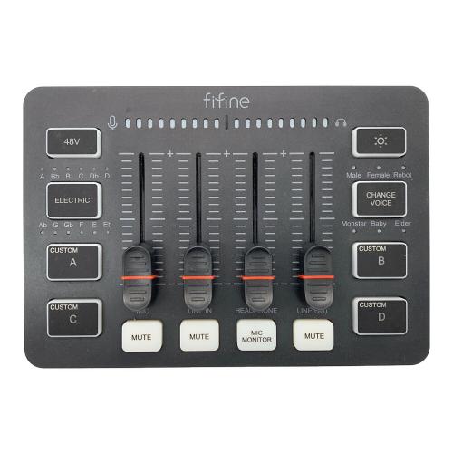 fifine (ファイファイン) オーディオインターフェース AmpliGame SC3