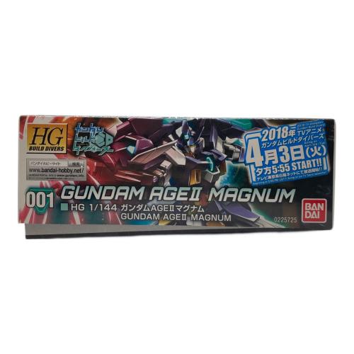 BANDAI (バンダイ) ガンダムAGEIIマグナム HGBD 001 ガンダムビルドダイバーズ ガンプラ 初回限定パッケージ