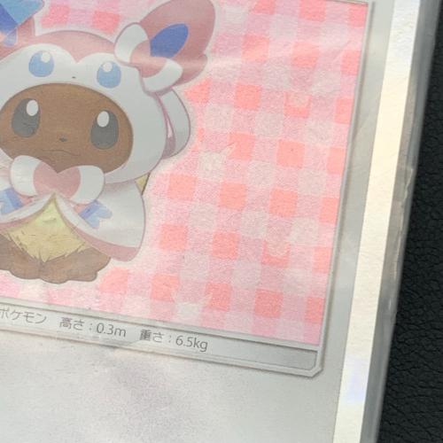 ポンチョを着たイーブイ ポケモンカード 144/SM-P Promo ニンフィア