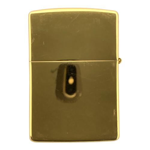 ZIPPO (ジッポ) オイルライター ゴールド仕上げ  限定1000個 通しナンバー入り No.0233