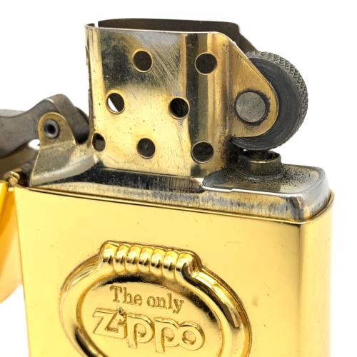 ZIPPO (ジッポ) オイルライター ゴールド仕上げ  限定1000個 通しナンバー入り No.0233