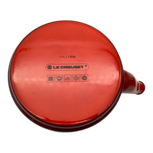 LE CREUSET (ルクルーゼ) ケトル・デミ レッド