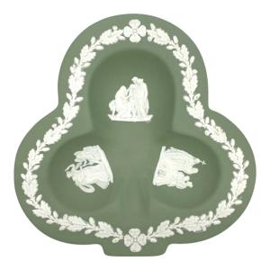 Wedgwood (ウェッジウッド) クローバー型トレイ ジャスパー 英国製