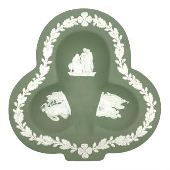 Wedgwood (ウェッジウッド) クローバー型トレイ ジャスパー 英国製