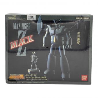 BANDAI (バンダイ) GX-01B ブラックマジンガーZ (限定版）フィギュア 超合金魂 1/32スケール 兜甲児メタルフィギュア付属 シュリンク穴有