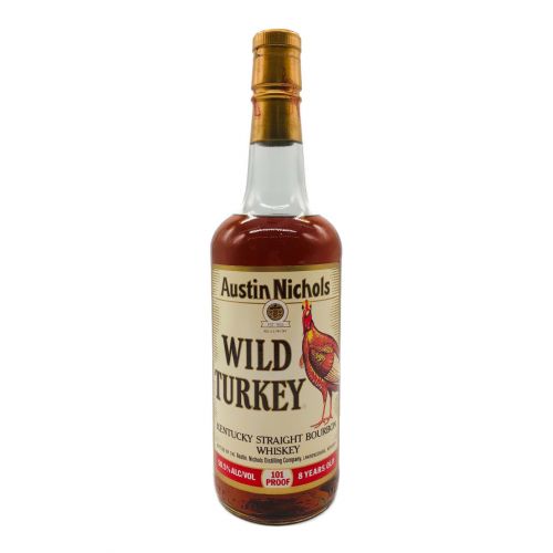 ワイルドターキー (WILD TURKEY) バーボン 製造印:1995年 液面低下あり 750ml 8年 旧ボトル｜トレファクONLINE