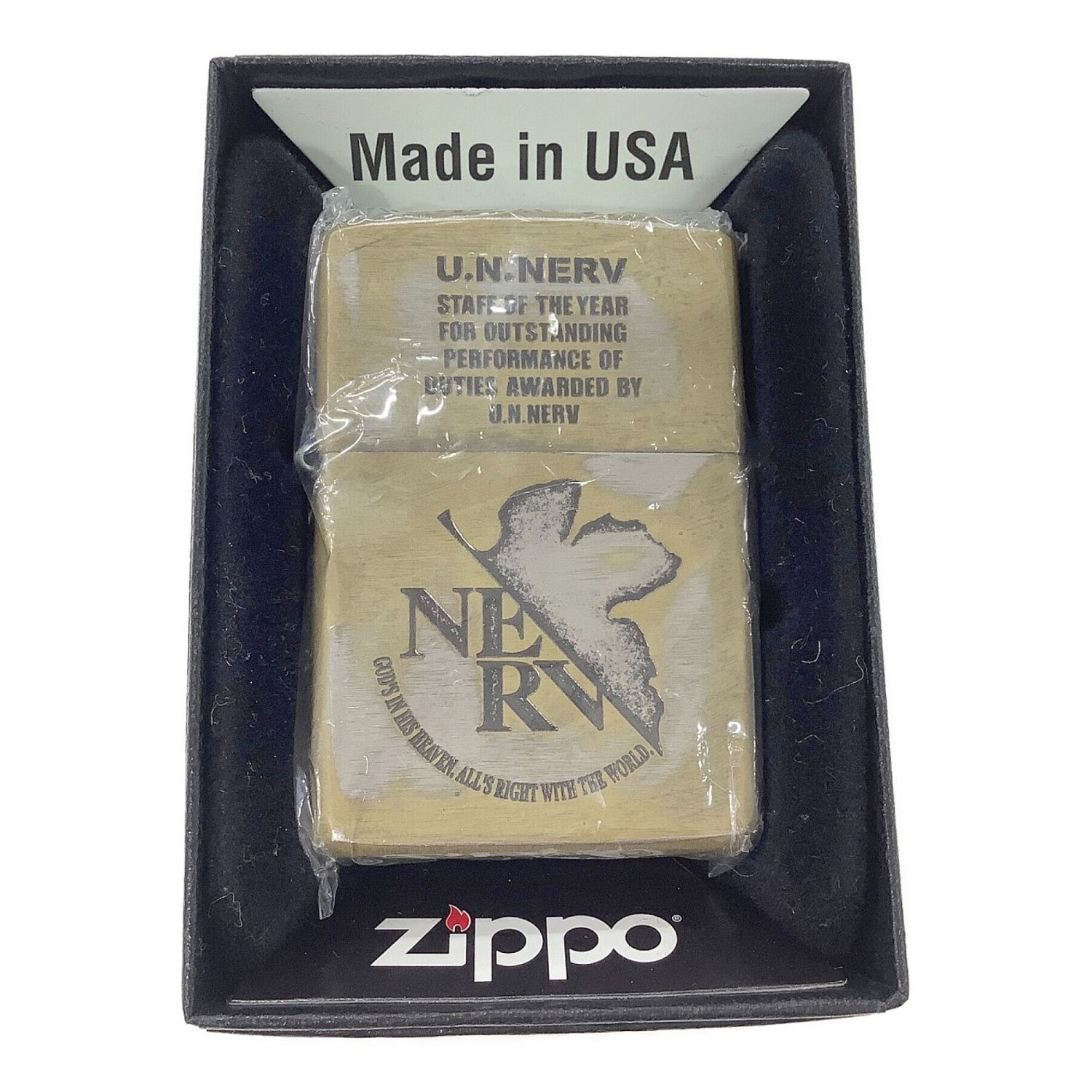 ZIPPO (ジッポ) オイルライター エヴァンゲリオン新劇場版 U.N.NERV