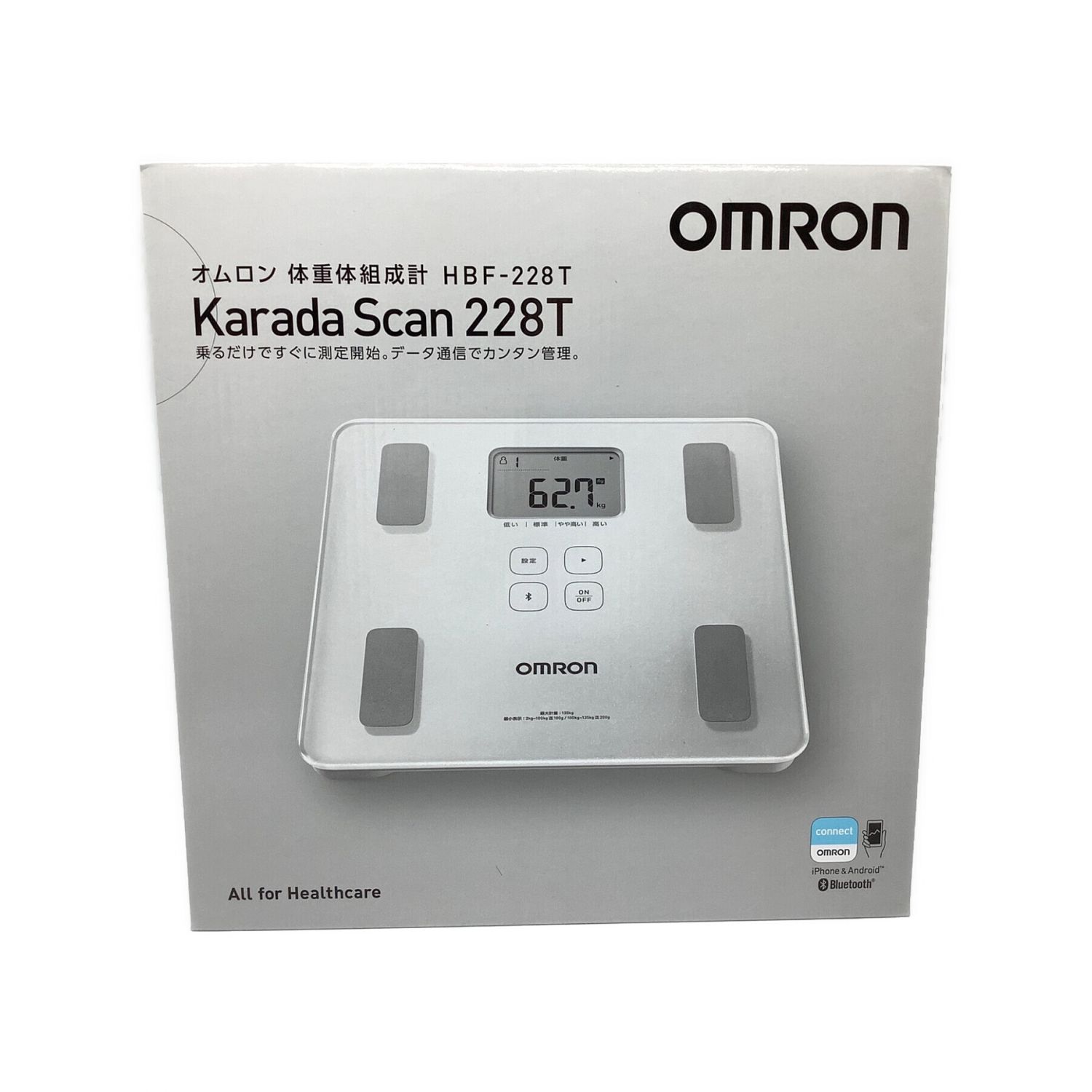 大きな取引 【新品未使用】OMRON オムロン 体重計 体重計