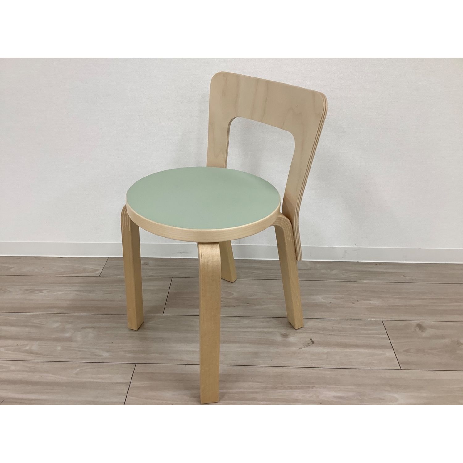 送料込み】artek アルテック65チェア バーチ材 ナチュラル-