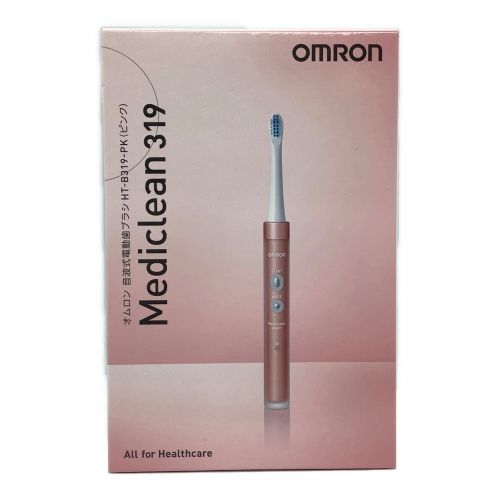 オムロン 電動歯ブラシ（ピンク）OMRON Mediclean（メディクリーン