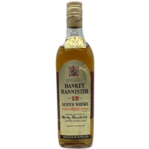 HANKEY BANNISTER (ハンキーバニスター) スコッチ 750ml 12年 【特級