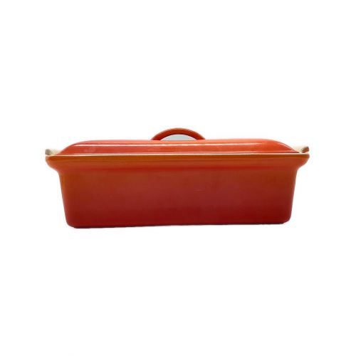 LE CREUSET (ルクルーゼ) 容器 オレンジ テリーヌ28cm｜トレファクONLINE