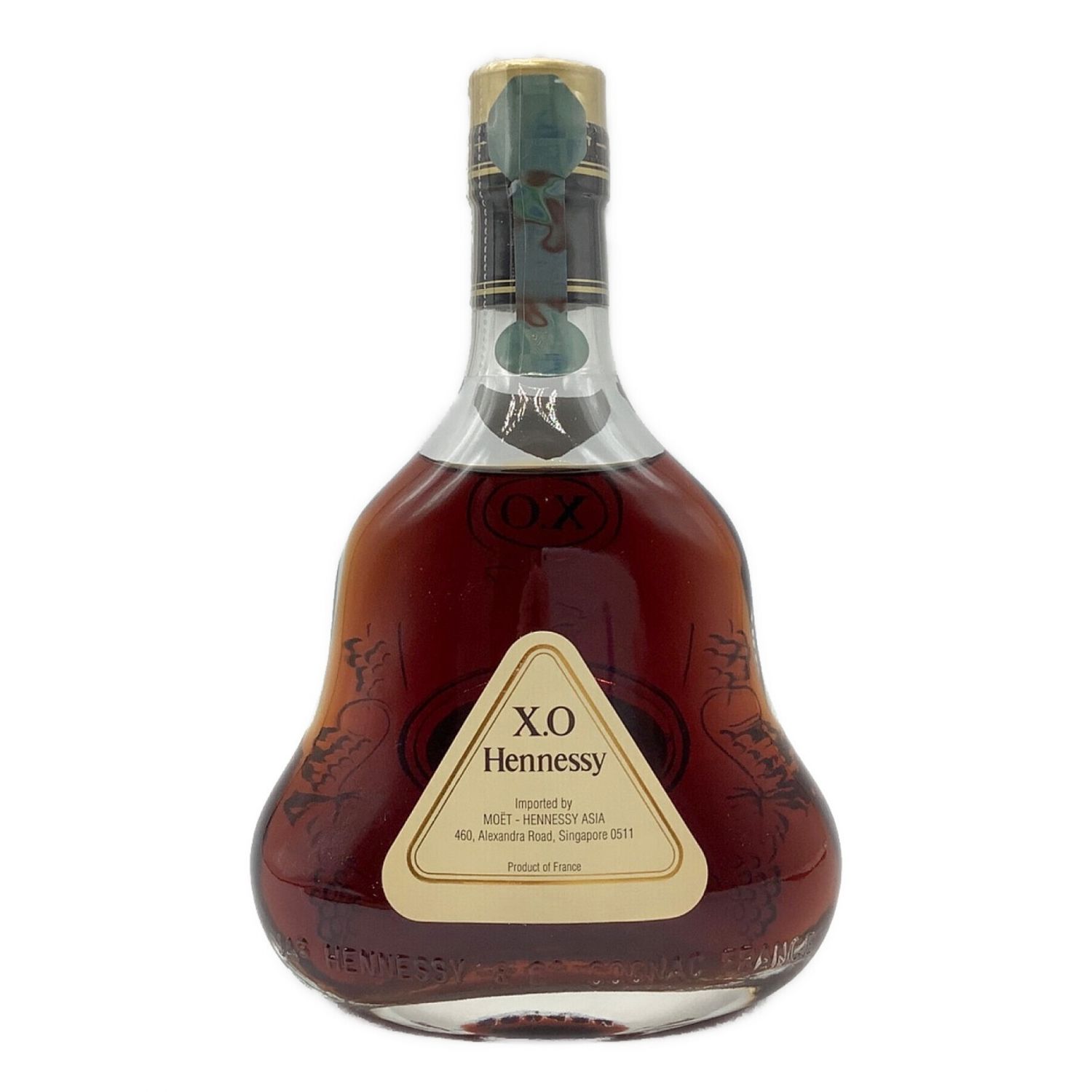 ヘネシー (Hennessy) コニャック 350ml 金キャップ XO ハーフボトル 未