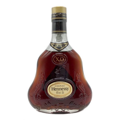 ヘネシー (Hennessy) コニャック 350ml 金キャップ XO ハーフボトル 未