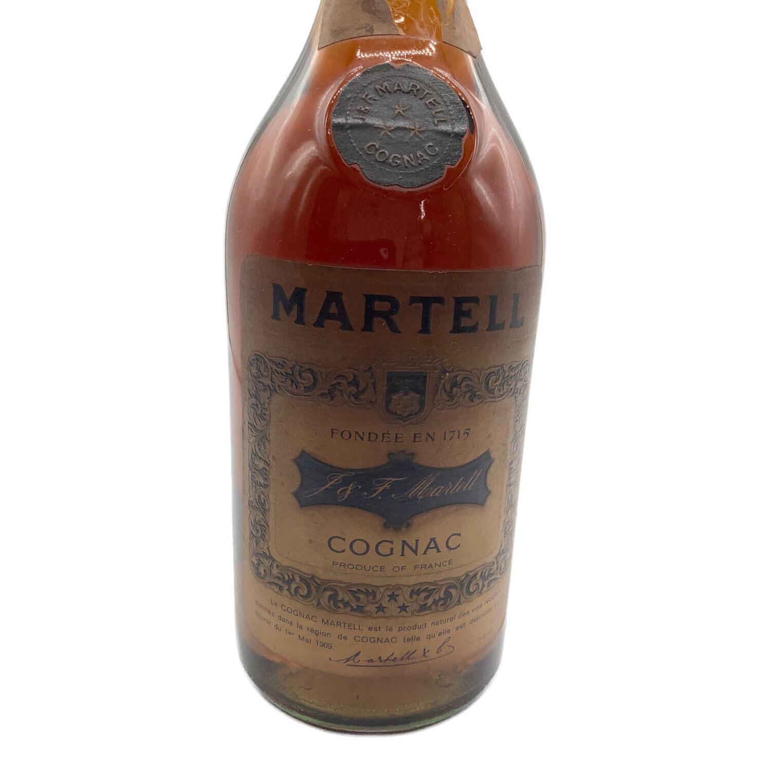 マーテル (MARTELL) コニャック ラベルヤケ有 700ml 旧ボトル 【特級