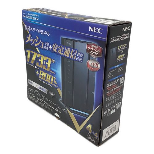 NEC (エヌイーシー) wifiルーター PA-WG2600HP4｜トレファクONLINE