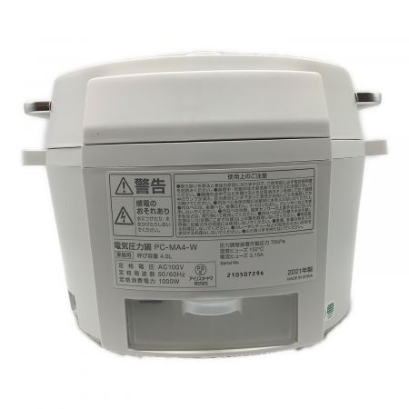 IRIS OHYAMA (アイリスオーヤマ) 電気圧力鍋 炊飯器としても使用可能 PC-MA4 2020年モデル