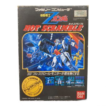 BANDAI (バンダイ) ファミコンソフト 起動戦士Zガンダム HOT SCRAMBLE