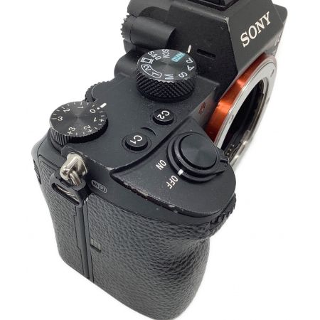 SONY ミラーレス一眼カメラ ILCE-7M3 2530万画素 専用電池 SDカード SDHCカード SDXCカード メモリースティックPRO Duo メモリースティックPRO-HG Duo ISO100～51200 3096403