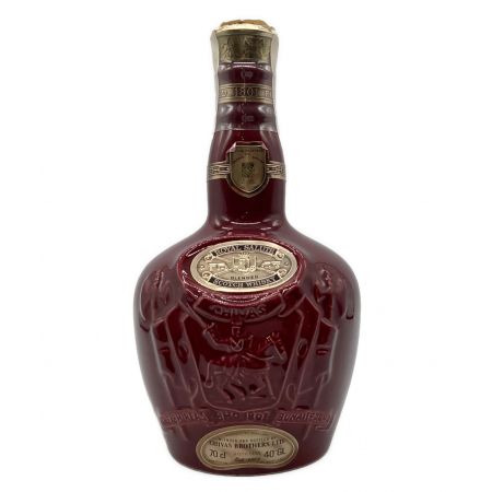 ロイヤルサルート (ROYAL SALUTE) ウィスキー 700ml 21年 赤陶器ボトル 未開封｜トレファクONLINE