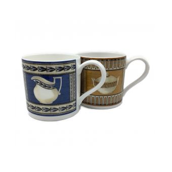 Wedgwood (ウェッジウッド) マグカップ BLUE CREAMER 2Pセット