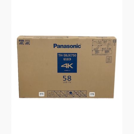 Panasonic (パナソニック) 液晶テレビ TH-58JX750 2021年モデル 58インチ 4K対応VAパネル HA2220525