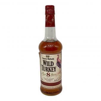 ワイルドターキー (WILD TURKEY) バーボン 700ml 8年 旧ボトル 未開封