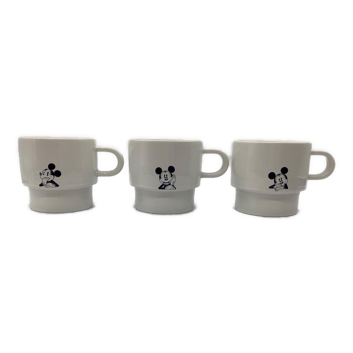 【※新品 RonHerman（ロンハーマン） ミッキーマウスマグカップセット】 送料無料 ロンハーマン☆RHC Mickey スタッキングMug 3個セット