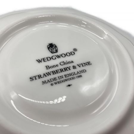 Wedgwood (ウェッジウッド) カップ&ソーサー ストロベリー&バイン 5Pセット