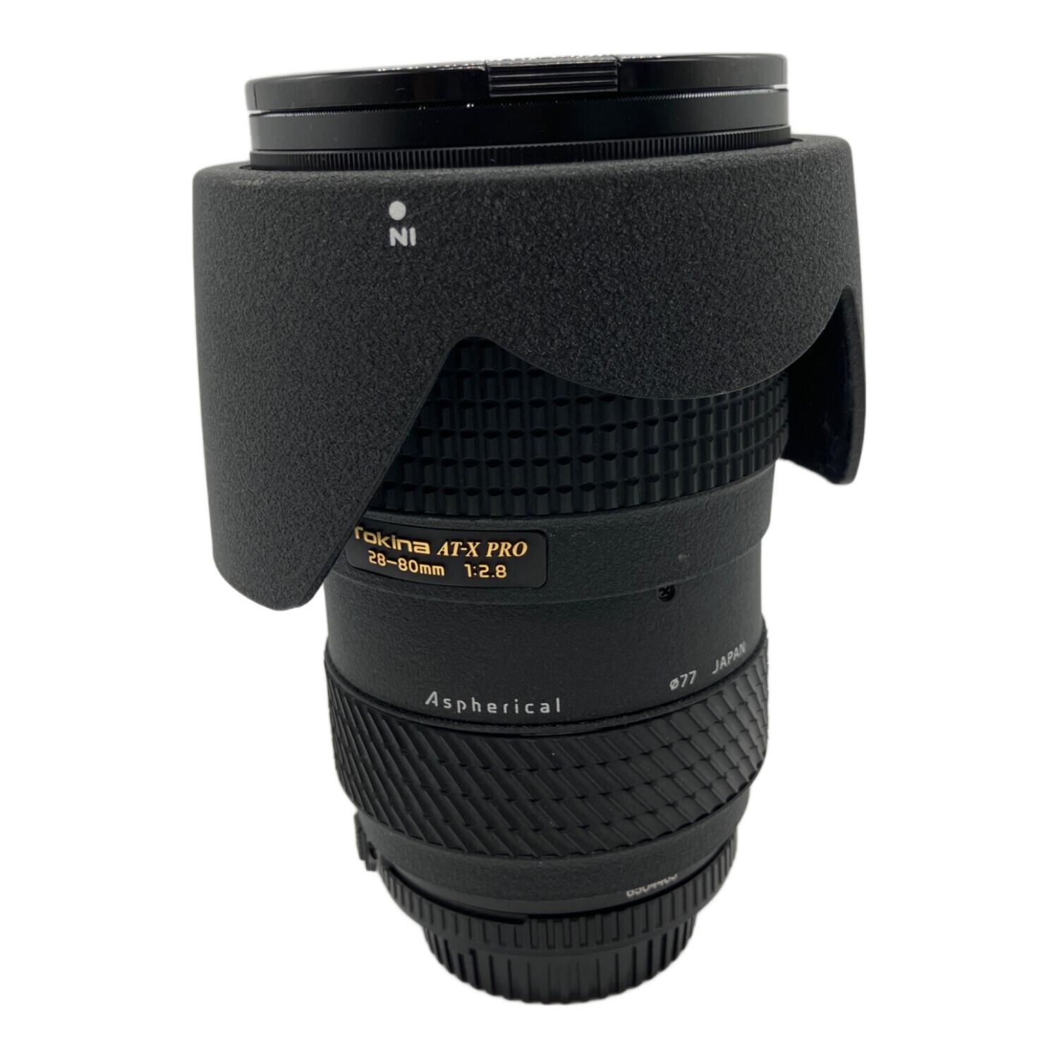 トキナ― AT-X PRO 28-80mm 2.8 Aspherical レンズ 中古】Tokina トキナー AT-X PRO AF 28-80mm f/2.8 ASPHERICAL