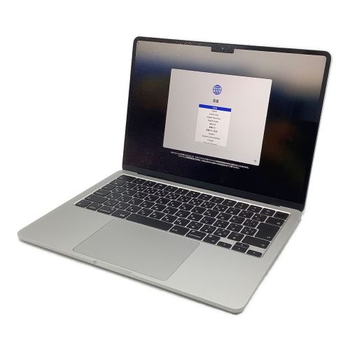 Apple (アップル) MacBook Air 2022 MLXY3J/A 13.6インチ Mac OS Sonoma メモリ:8GB 256GB ドライブ無し GK490W21N6