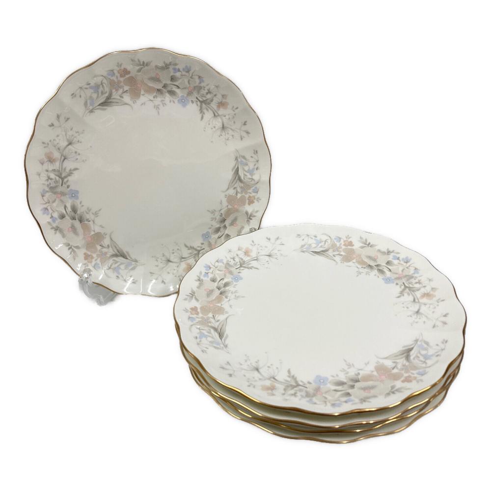 NARUMI (ナルミ) プレート 23cm ボーンチャイナ 5Pセット