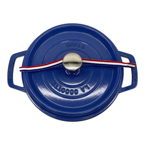 Staub (ストウブ) 両手鍋 staub ( ストウブ ) ピコ ココット ラウンド ブルーベリー 22cm