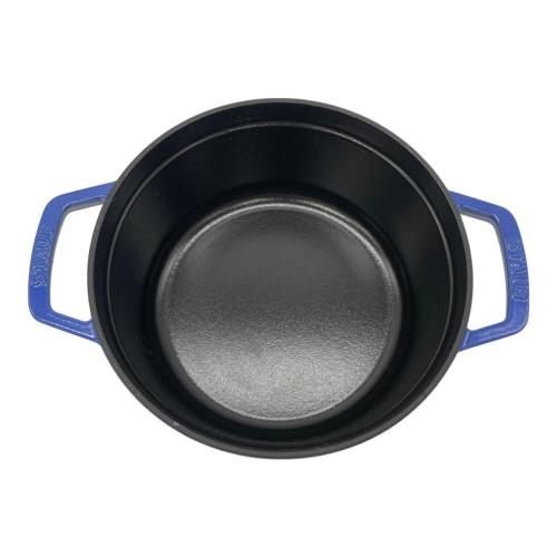 Staub (ストウブ) 両手鍋 staub ( ストウブ ) ピコ ココット ラウンド ブルーベリー 22cm