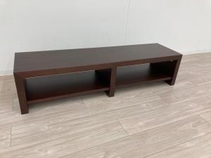 桜屋工業 (サクラヤコウギョウ) テレビボード 150cm ダークブラウン