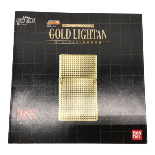 BANDAI (バンダイ) プラモデル 超合金魂 GX-32 ゴールドライタン 18K