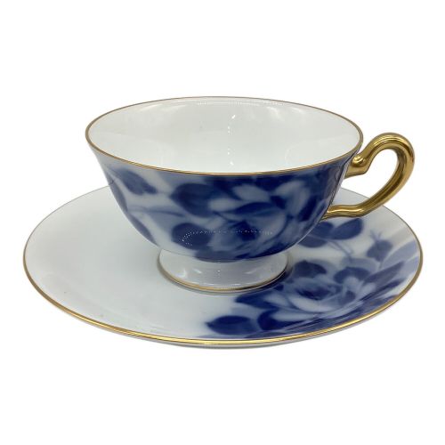 大倉陶園 (オオクラトウエン) カップ&ソーサー ブルーローズ