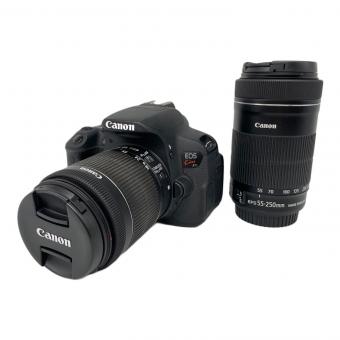CANON (キヤノン) デジタル一眼レフカメラ EOS kiss X7i ダブルズームキット 1800万画素(有効画素) APS-C 専用電池 SDXCカード対応 ISO100～12800 021035008956