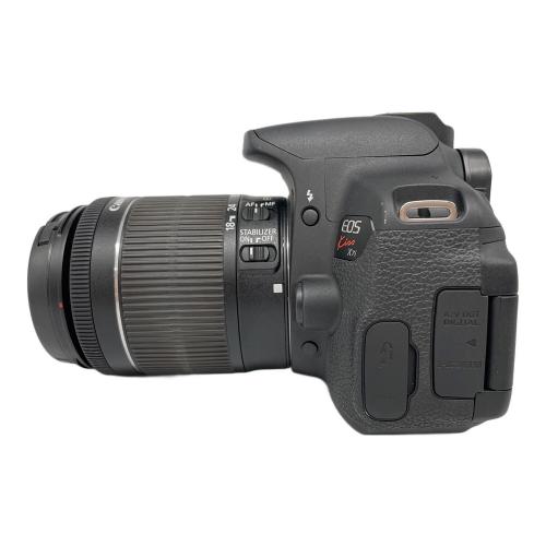 CANON (キヤノン) デジタル一眼レフカメラ EOS kiss X7i ダブルズームキット 1800万画素(有効画素) APS-C 専用電池 SDXCカード対応 ISO100～12800 021035008956