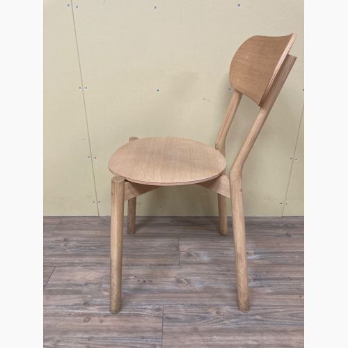 karimoku Castor Chair Plus C3435A Pure Oak ナチュラル(メーカー公式表記:Pure Oak) C3435AME ナラ突板貼り成形合板 キャストールチェアプラス デザイナー:BIG GAME