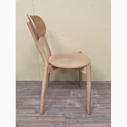 karimoku Castor Chair Plus C3435A Pure Oak ナチュラル(メーカー公式表記:Pure Oak) C3435AME ナラ突板貼り成形合板 キャストールチェアプラス デザイナー:BIG GAME