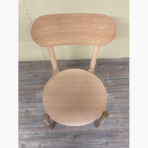 karimoku Castor Chair Plus C3435A Pure Oak ナチュラル(メーカー公式表記:Pure Oak) C3435AME ナラ突板貼り成形合板 キャストールチェアプラス デザイナー:BIG GAME