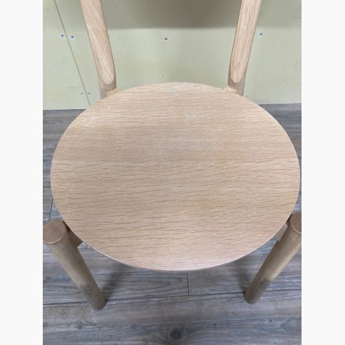 karimoku Castor Chair Plus C3435A Pure Oak ナチュラル(メーカー公式表記:Pure Oak) C3435AME ナラ突板貼り成形合板 キャストールチェアプラス デザイナー:BIG GAME