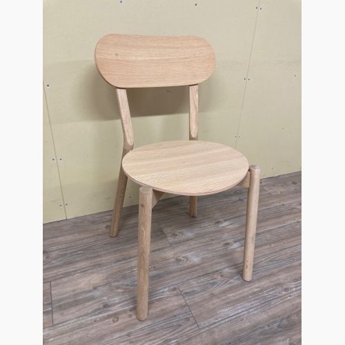 karimoku Castor Chair Plus C3435A Pure Oak ナチュラル(メーカー公式表記:Pure Oak) C3435AME ナラ突板貼り成形合板 キャストールチェアプラス デザイナー:BIG GAME