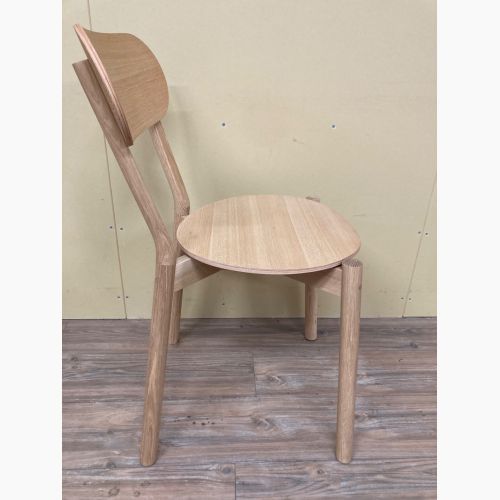 karimoku Castor Chair Plus C3435A Pure Oak ナチュラル(メーカー公式表記:Pure Oak) C3435AME ナラ突板貼り成形合板 キャストールチェアプラス デザイナー:BIG GAME