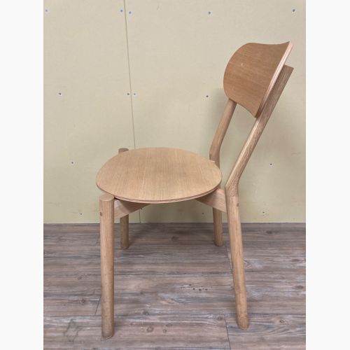 karimoku Castor Chair Plus C3435A Pure Oak ナチュラル(メーカー公式表記:Pure Oak) C3435AME ナラ突板貼り成形合板 キャストールチェアプラス デザイナー:BIG GAME