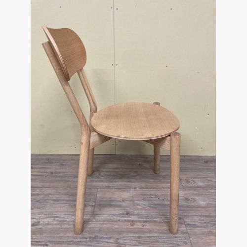 karimoku Castor Chair Plus C3435A Pure Oak ナチュラル(メーカー公式表記:Pure Oak) C3435AME ナラ突板貼り成形合板 キャストールチェアプラス デザイナー:BIG GAME