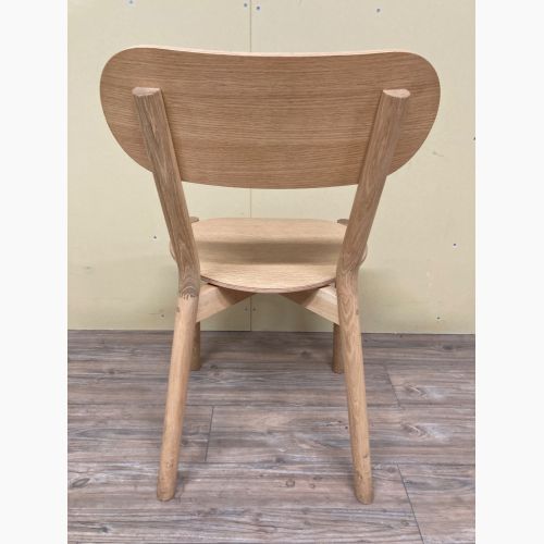 karimoku Castor Chair Plus C3435A Pure Oak ナチュラル(メーカー公式表記:Pure Oak) C3435AME ナラ突板貼り成形合板 キャストールチェアプラス デザイナー:BIG GAME