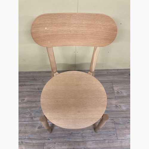 karimoku Castor Chair Plus C3435A Pure Oak ナチュラル(メーカー公式表記:Pure Oak) C3435AME ナラ突板貼り成形合板 キャストールチェアプラス デザイナー:BIG GAME