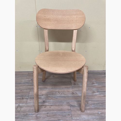 karimoku Castor Chair Plus C3435A Pure Oak ナチュラル(メーカー公式表記:Pure Oak) C3435AME ナラ突板貼り成形合板 キャストールチェアプラス デザイナー:BIG GAME